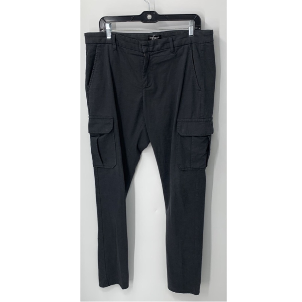Dondup mens gray textured cargo pants sz 34